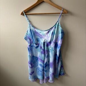 California Dynasty Sheer and Silky Tank Top